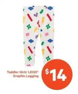 Real Canadian Superstore Toddler Girls' LEGO Graphic Legging offer