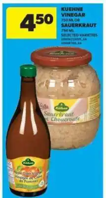 Real Canadian Superstore Kühne Vinegar or Sauerkraut offer