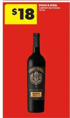 Real Canadian Liquorstore STAVE & STEEL Cabernet Sauvignon offer