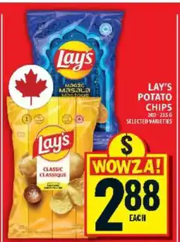 Food Basics LAY'S POTATO CHIPS offer