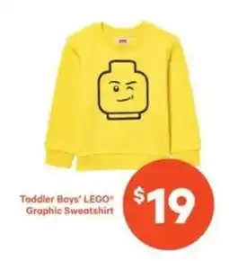 Real Canadian Superstore Toddler Boys' LEGO Graphic Sweatshirt offer