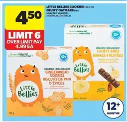 Real Canadian Superstore Little Bellies Cookies or Fruity Oat Bars offer