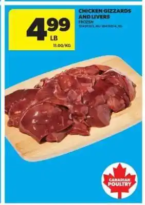 Chicken Gizzards and Livers