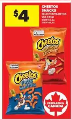 Real Canadian Superstore Cheetos Snacks offer