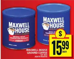 Food Basics MAXWELL HOUSE GROUND COFFEE offer