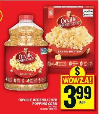 Food Basics ORVILLE REDENBACHER POPPING CORN offer