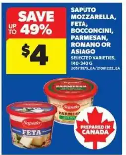 Real Canadian Superstore SAPUTO CHEESE offer