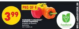 No Frills Farmer's Market Sweet Peppers offer