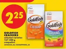 No Frills Goldfish Crackers offer