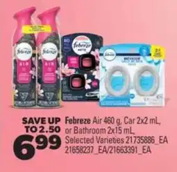 Real Canadian Superstore Febreze Air, Car, or Bathroom offer