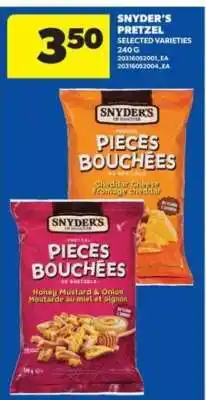 Real Canadian Superstore Snyder's Pretzel offer