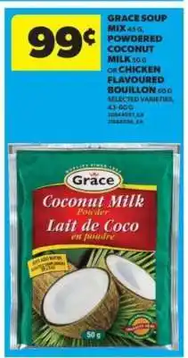 Real Canadian Superstore Grace Soup Mix, Powdered Coconut Milk, or Chicken Flavoured Bouillon offer