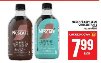 Food Basics Nescafé Espresso Concentrate offer