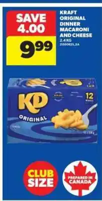 Real Canadian Superstore Kraft Original Dinner Macaroni and Cheese offer