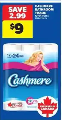 Real Canadian Superstore Cashmere Bathroom Tissue offer