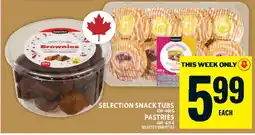 Food Basics Selection Snack Tubs & Pastries offer