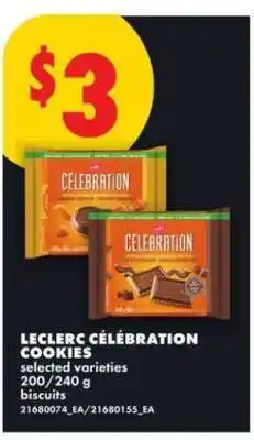No Frills Leclerc Celebration Cookies offer