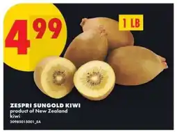 No Frills Zespri Sungold Kiwi offer