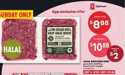 No Frills LEAN GROUND BEEF offer