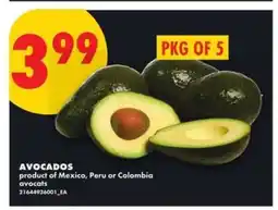 No Frills Avocados offer
