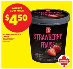 Real Canadian Superstore PC Black Label Ice Cream offer