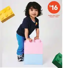 Real Canadian Superstore Toddler Boys' LEGO Graphic T-Shirt offer