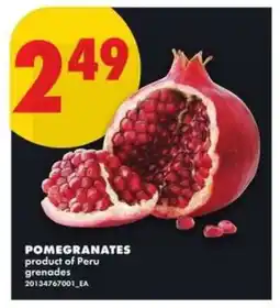 No Frills POMEGRANATES offer