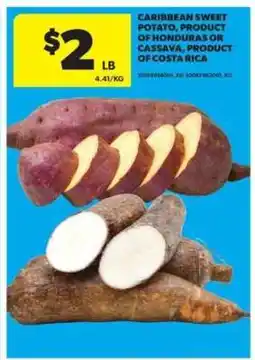 Real Canadian Superstore Caribbean Sweet Potato or Cassava offer