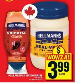Food Basics Hellmann's Mayonnaise offer