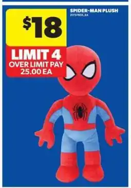 Real Canadian Superstore Spider-Man Plush offer