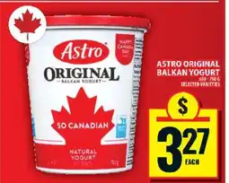 Food Basics Astro Original Balkan Yogurt offer