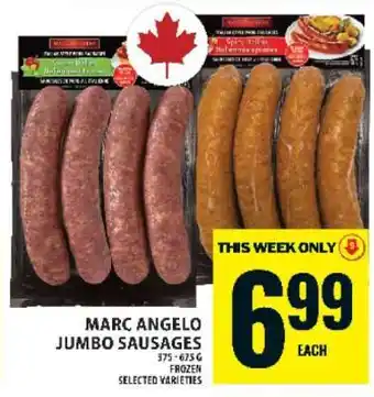 Food Basics Marc Angelo Jumbo Sausages offer