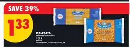 No Frills ITALPASTA offer