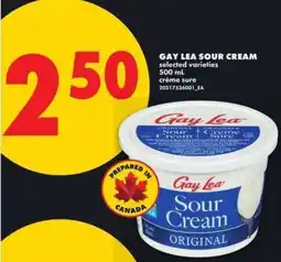 No Frills GAY LEA SOUR CREAM offer