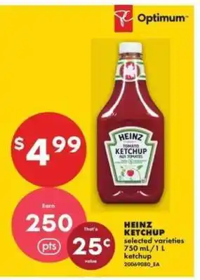 No Frills Heinz Ketchup offer