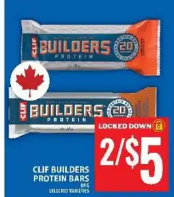 Food Basics Clif Builders Protein Bars offer