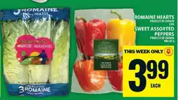 Food Basics ROMAINE HEARTS offer
