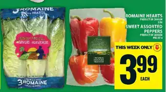 Food Basics ROMAINE HEARTS offer