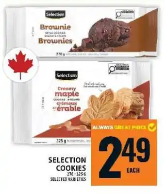Food Basics SELECTION COOKIES offer