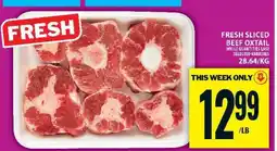 Food Basics FRESH SLICED BEEF OXTAIL offer