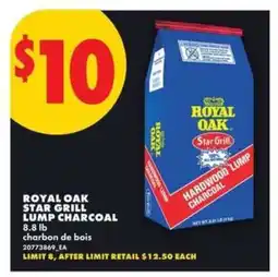 No Frills ROYAL OAK STAR GRILL LUMP CHARCOAL offer