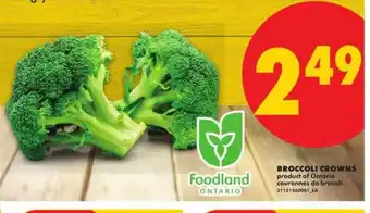 No Frills BROCCOLI CROWNS offer