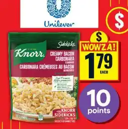 Food Basics Knorr Sidekicks Creamy Bacon Carbonara offer