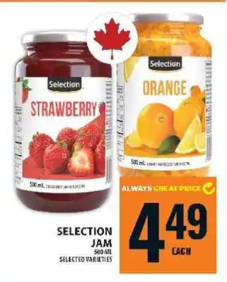 Food Basics SELECTION JAM offer