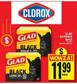 Food Basics GLAD GARBAGE BAGS offer