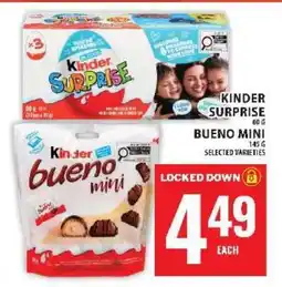 Food Basics Kinder Surprise / Bueno Mini offer