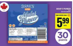 Food Basics BRAR'S Paneer offer