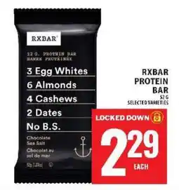 Food Basics RXBAR PROTEIN BAR offer