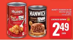 Food Basics Hunt's Manwich or Pasta Sauce offer