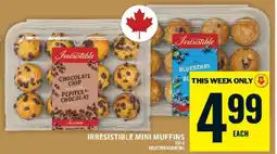 Food Basics Irresistible Mini Muffins offer